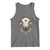 Native American White Buffalo And Eagle Feathers Tank Top - Wonder Print Shop