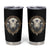 Native American White Buffalo And Eagle Feathers Tumbler Cup - Wonder Print Shop