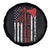 Native American Tomahawk Vintage USA Flag Tribal Tradition Spare Tire Cover - Wonder Print Shop