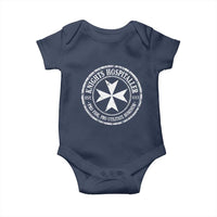 Knights Hospitaller Baby Onesie Pro Fide Pro Utilitate Hominum est 1113 Maltese Catholic Christian