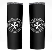 Knights Hospitaller Skinny Tumbler Pro Fide Pro Utilitate Hominum est 1113 Maltese Catholic Christian