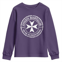 Knights Hospitaller Youth Sweatshirt Pro Fide Pro Utilitate Hominum est 1113 Maltese Catholic Christian