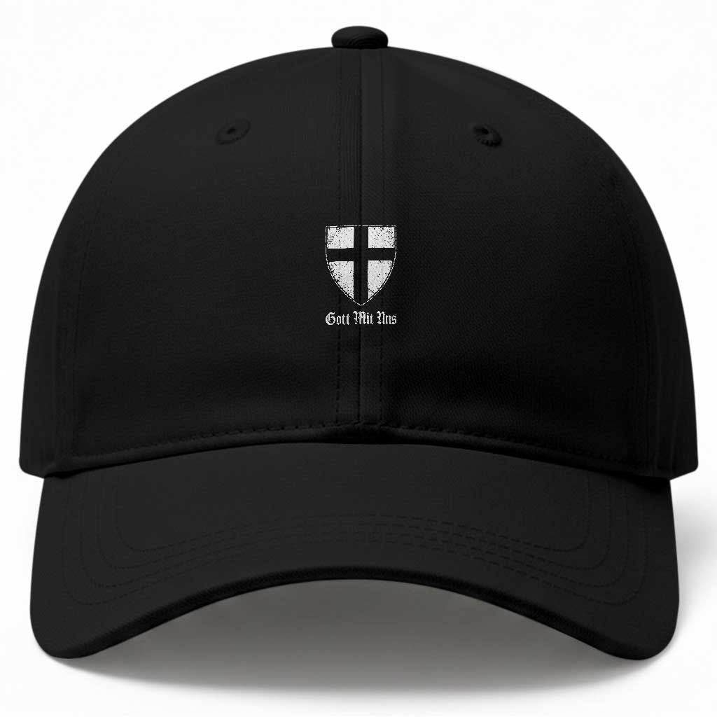 Teutonic Order Flag Cross Gott Mit Uns Baseball Cap Knight Insignia Arms Shield