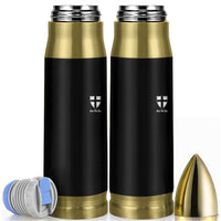 Teutonic Order Flag Cross Gott Mit Uns Bullet Tumbler Knight Insignia Arms Shield