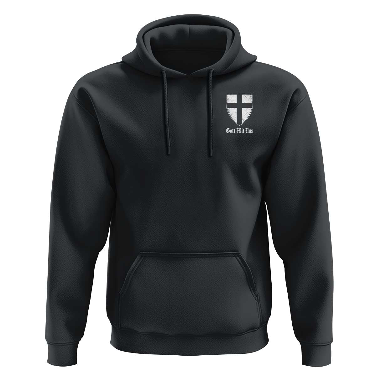 Teutonic Order Flag Cross Gott Mit Uns Hoodie Knight Insignia Arms Shield