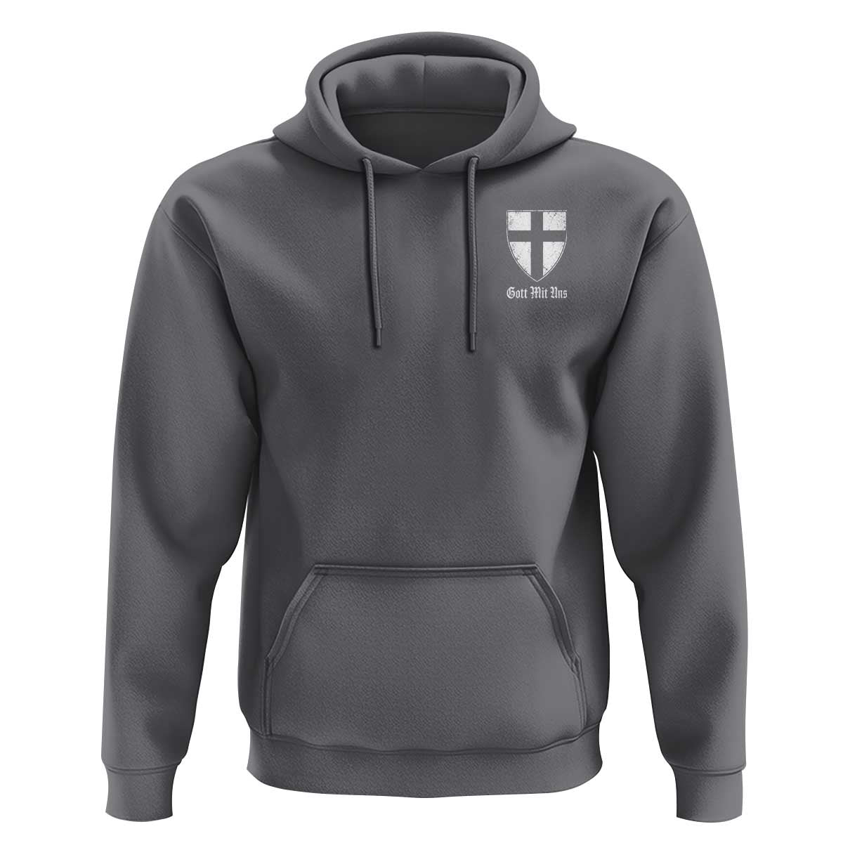 Teutonic Order Flag Cross Gott Mit Uns Hoodie Knight Insignia Arms Shield