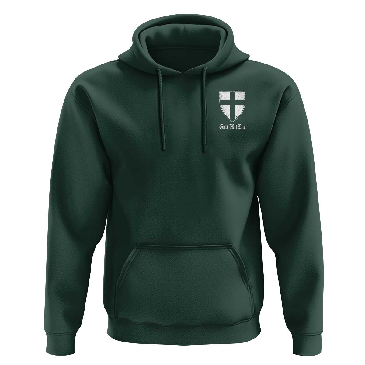 Teutonic Order Flag Cross Gott Mit Uns Hoodie Knight Insignia Arms Shield
