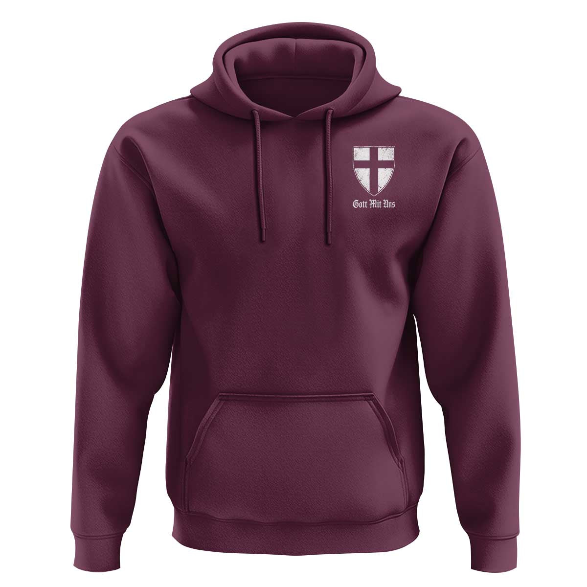 Teutonic Order Flag Cross Gott Mit Uns Hoodie Knight Insignia Arms Shield