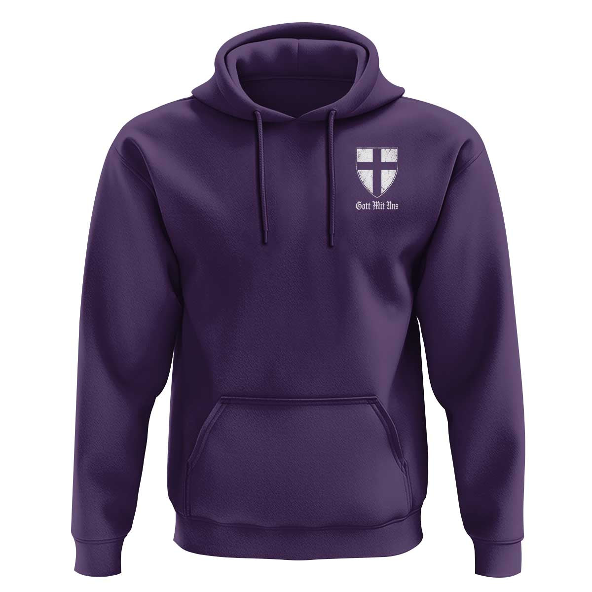 Teutonic Order Flag Cross Gott Mit Uns Hoodie Knight Insignia Arms Shield