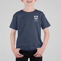 Teutonic Order Flag Cross Gott Mit Uns T Shirt For Kid Knight Insignia Arms Shield