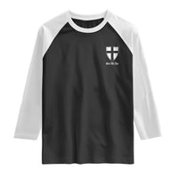 Teutonic Order Flag Cross Gott Mit Uns Raglan Shirt Knight Insignia Arms Shield
