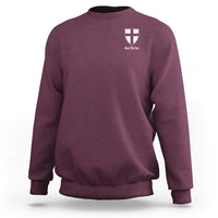 Teutonic Order Flag Cross Gott Mit Uns Sweatshirt Knight Insignia Arms Shield