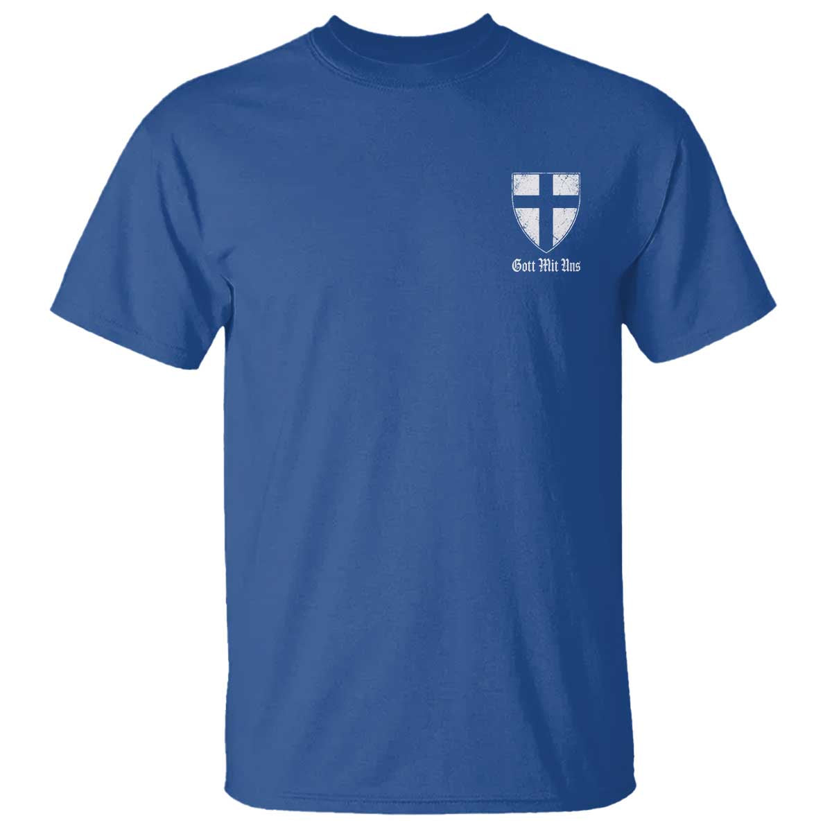 Teutonic Order Flag Cross Gott Mit Uns T Shirt Knight Insignia Arms Shield