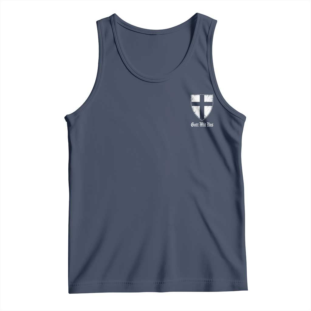Teutonic Order Flag Cross Gott Mit Uns Tank Top Knight Insignia Arms Shield