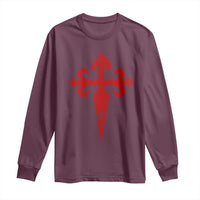 Vintage Cross of St James Order of Santiago Long Sleeve Shirt