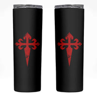 Vintage Cross of St James Order of Santiago Skinny Tumbler