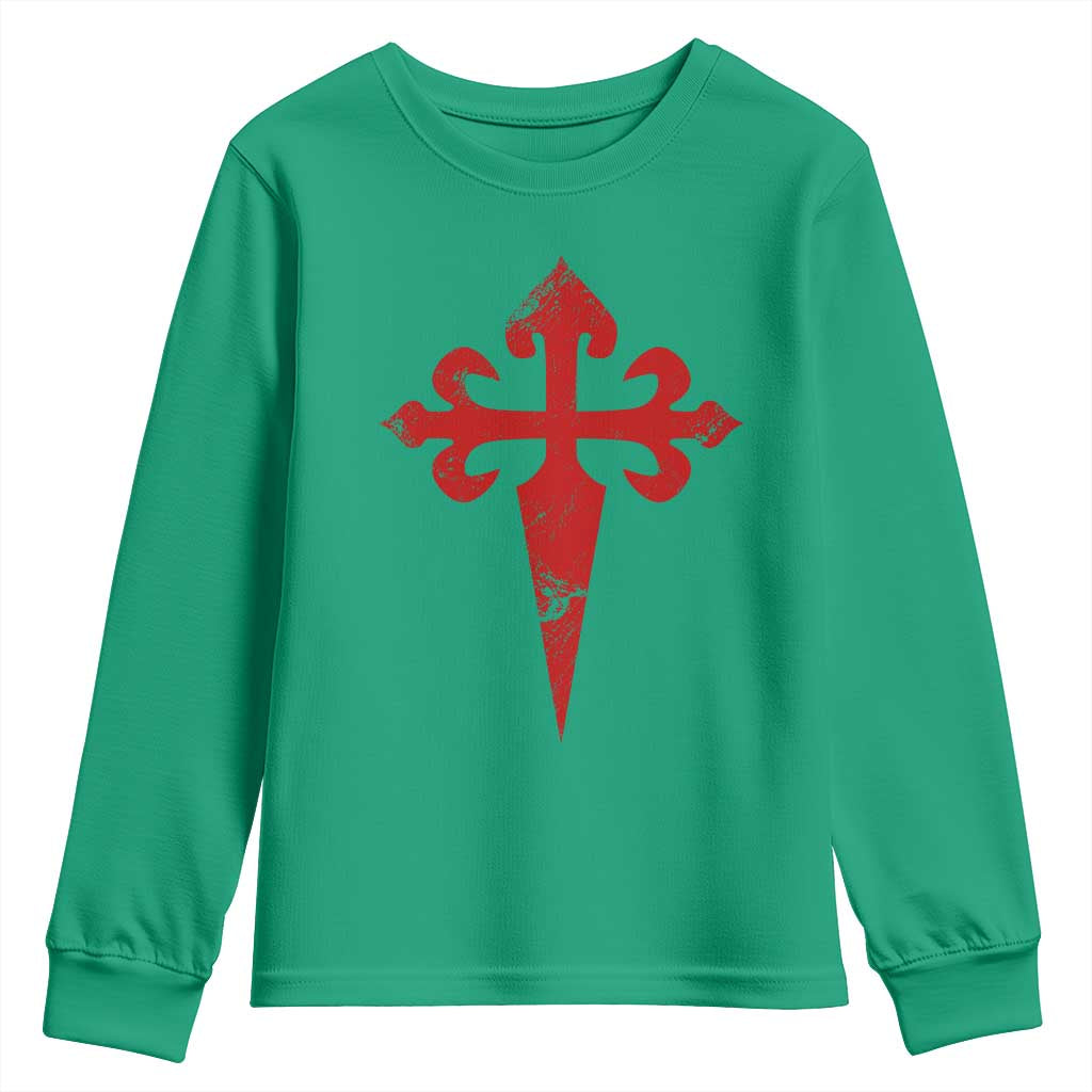 Vintage Cross of St James Order of Santiago Youth Sweatshirt