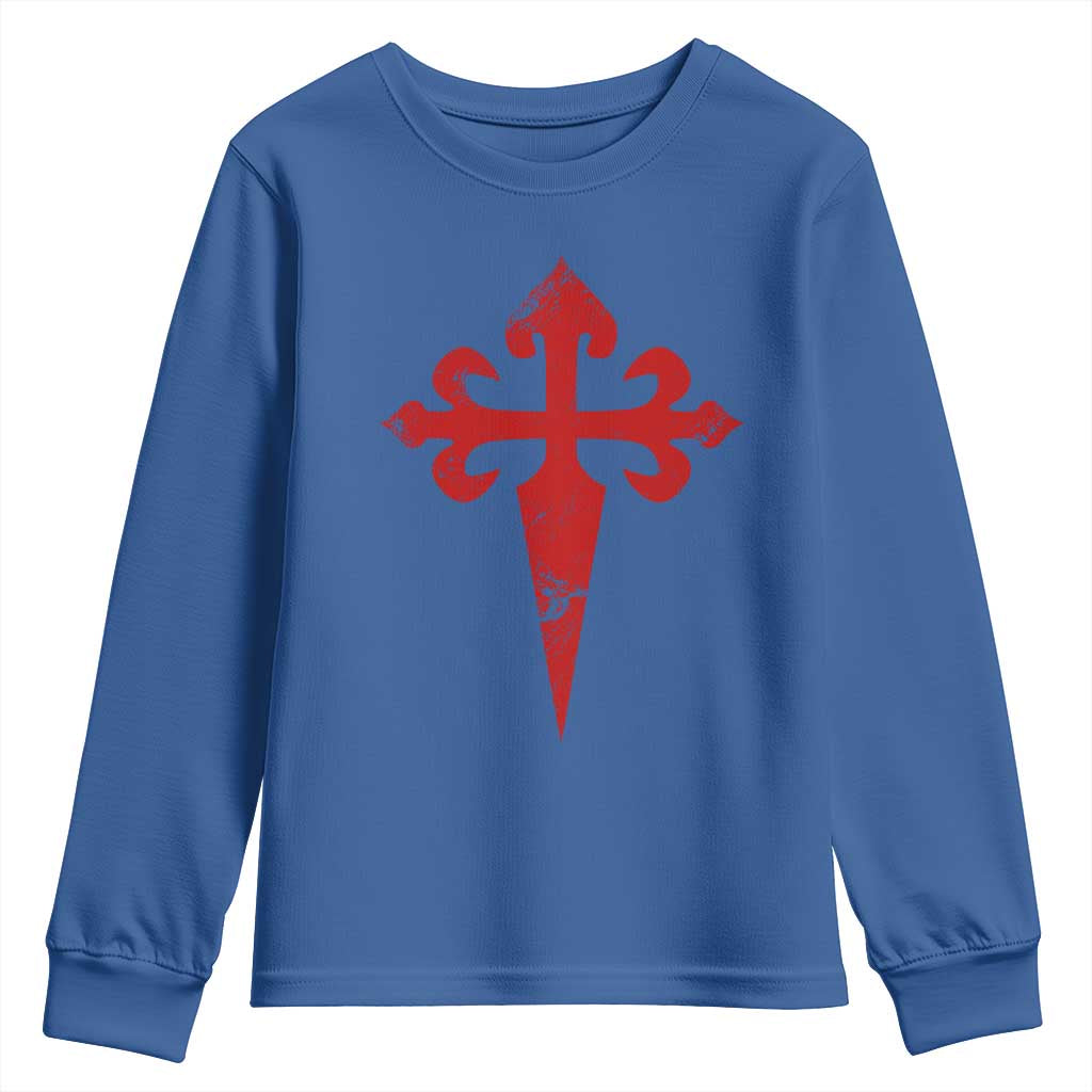 Vintage Cross of St James Order of Santiago Youth Sweatshirt