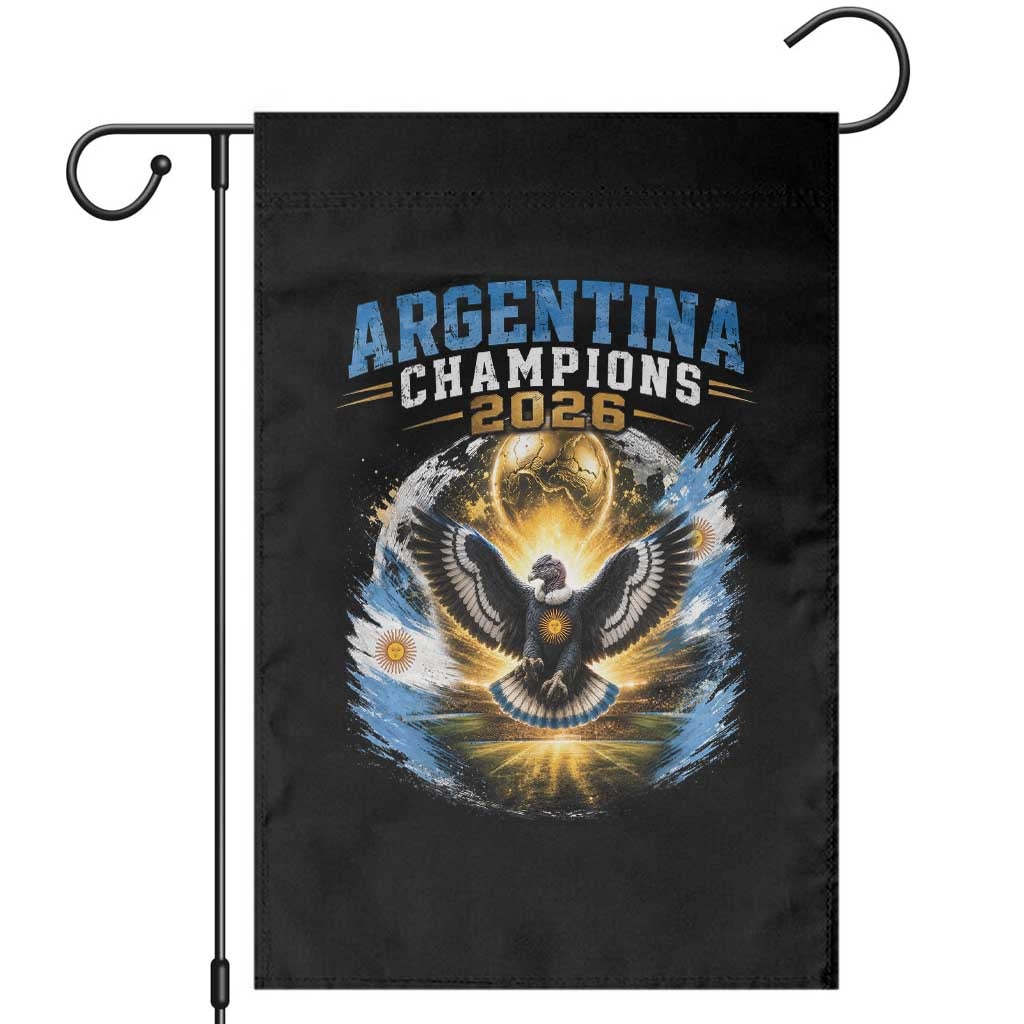 Argentina Champions 2026 Garden Flag Proud Argentinian Football Fan