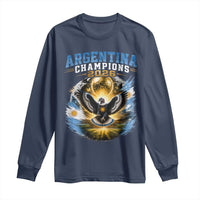 Argentina Champions 2026 Long Sleeve Shirt Proud Argentinian Football Fan