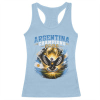 Argentina Champions 2026 Racerback Tank Top Proud Argentinian Football Fan
