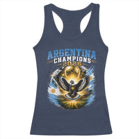 Argentina Champions 2026 Racerback Tank Top Proud Argentinian Football Fan