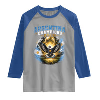 Argentina Champions 2026 Raglan Shirt Proud Argentinian Football Fan