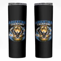 Argentina Champions 2026 Skinny Tumbler Proud Argentinian Football Fan