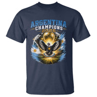 Argentina Champions 2026 T Shirt Proud Argentinian Football Fan