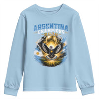Argentina Champions 2026 Youth Sweatshirt Proud Argentinian Football Fan