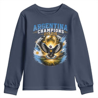 Argentina Champions 2026 Youth Sweatshirt Proud Argentinian Football Fan
