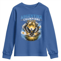 Argentina Champions 2026 Youth Sweatshirt Proud Argentinian Football Fan