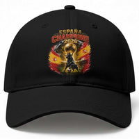Espana Champions 2026 Baseball Cap Spain Football Fan Spanish Bull Graphic