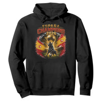 Espana Champions 2026 Hoodie Spain Football Fan Spanish Bull Graphic
