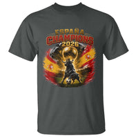 Espana Champions 2026 T Shirt Spain Football Fan Spanish Bull Graphic