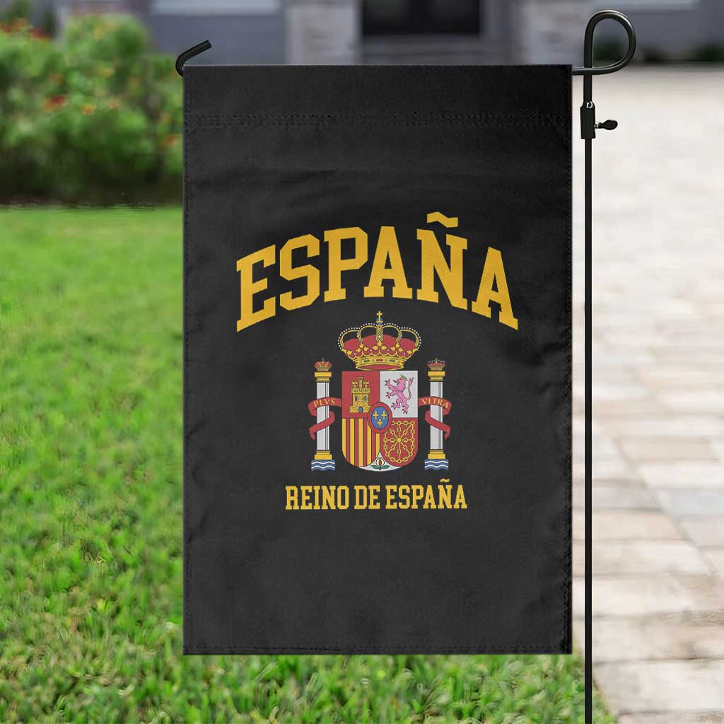 Spain Reino De Espana Garden Flag Vintage Spanish Flag Coat of Arms