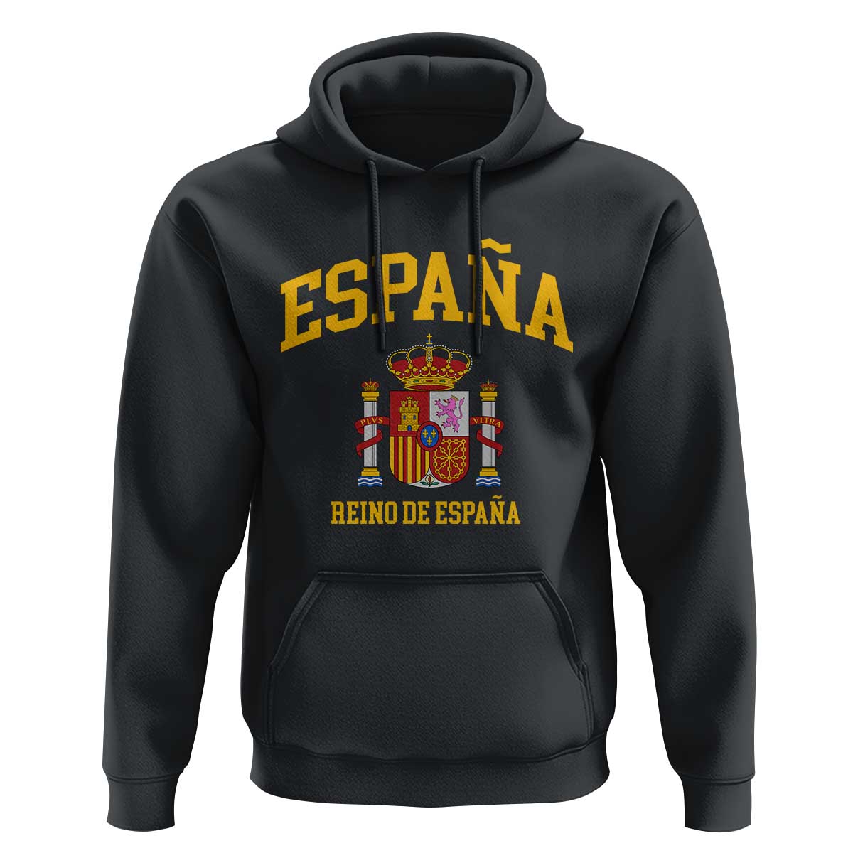 Spain Reino De Espana Hoodie Vintage Spanish Flag Coat of Arms