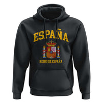 Spain Reino De Espana Hoodie Vintage Spanish Flag Coat of Arms