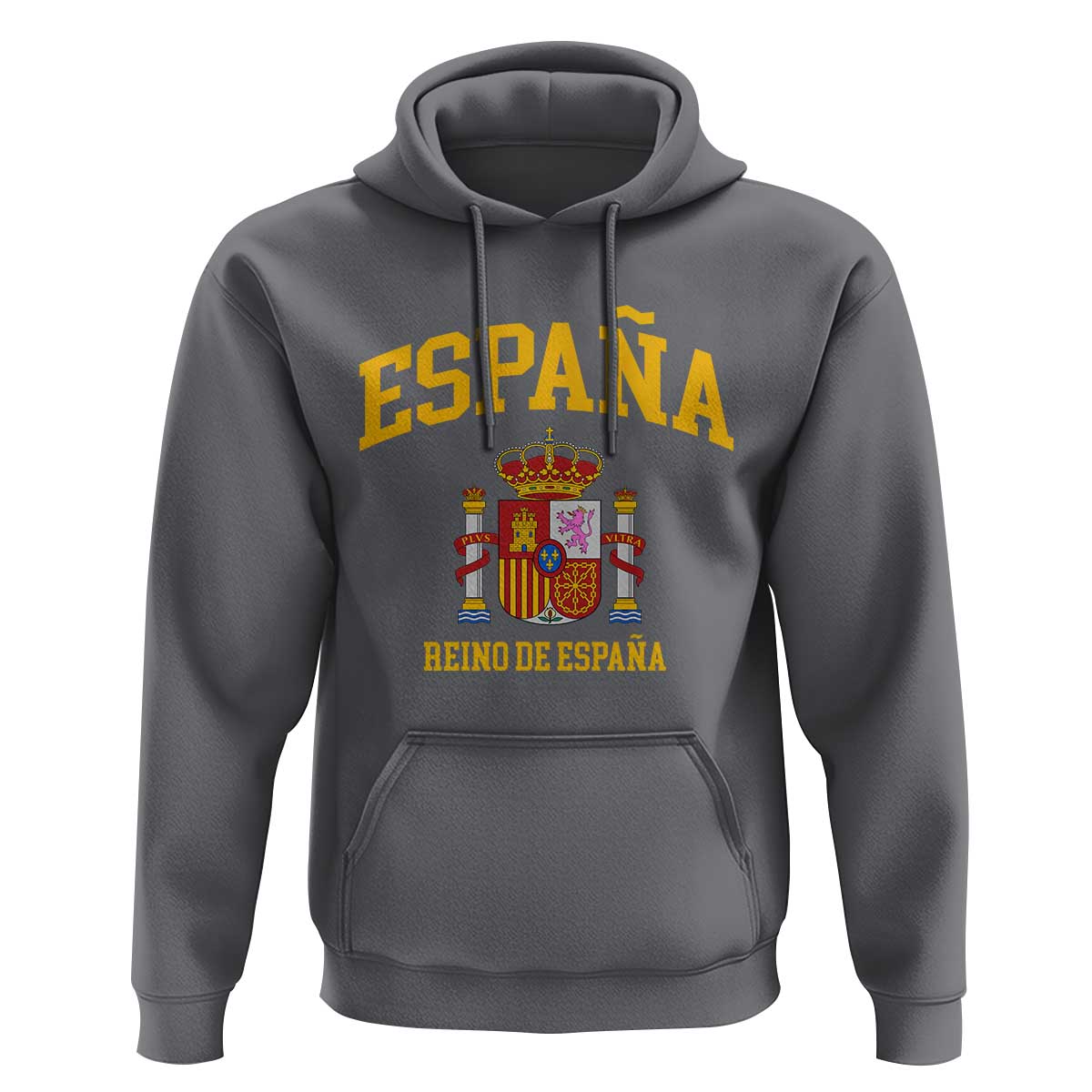 Spain Reino De Espana Hoodie Vintage Spanish Flag Coat of Arms