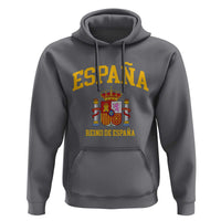 Spain Reino De Espana Hoodie Vintage Spanish Flag Coat of Arms