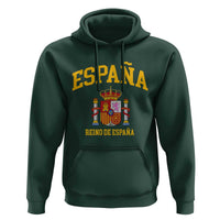Spain Reino De Espana Hoodie Vintage Spanish Flag Coat of Arms