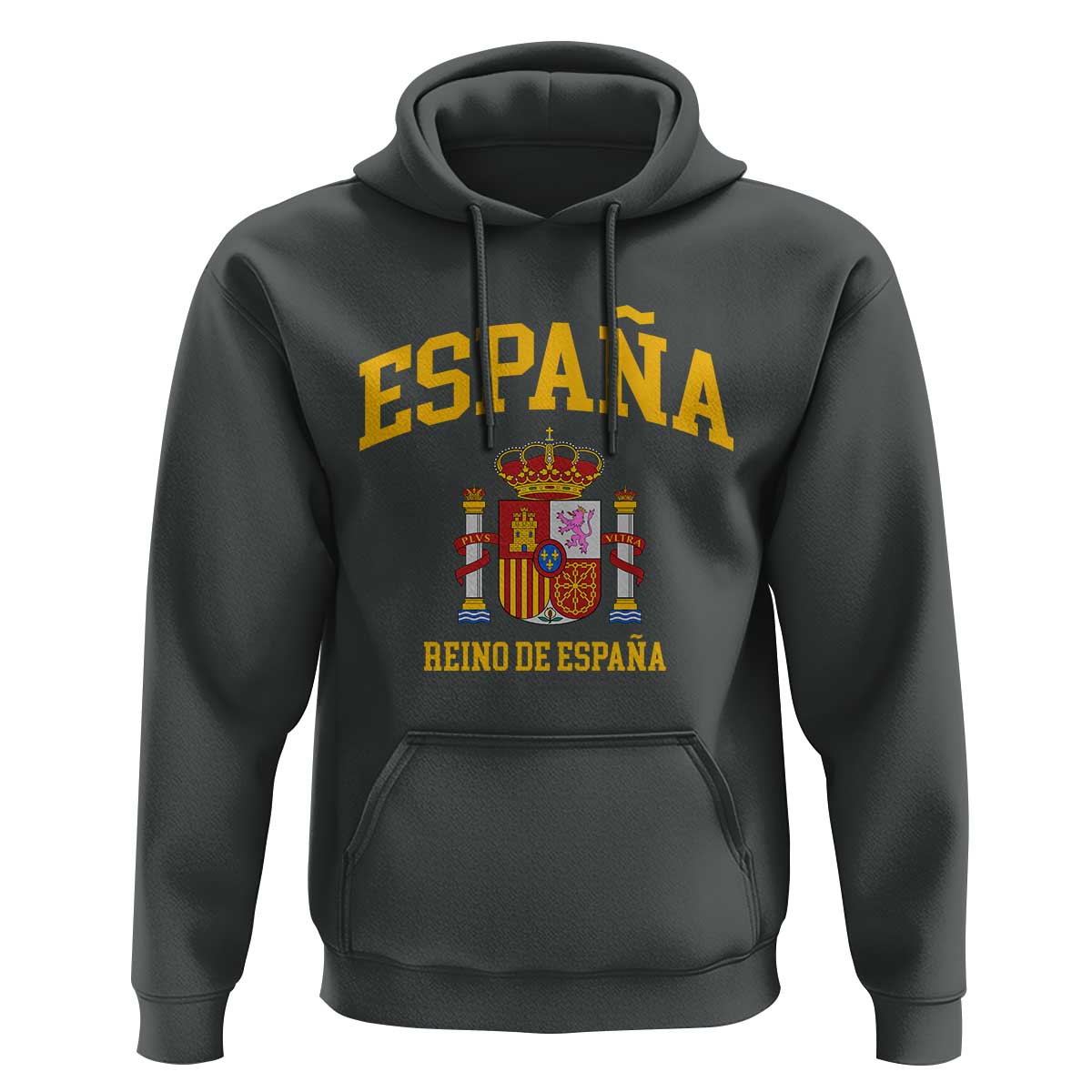 Spain Reino De Espana Hoodie Vintage Spanish Flag Coat of Arms