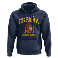 Spain Reino De Espana Hoodie Vintage Spanish Flag Coat of Arms