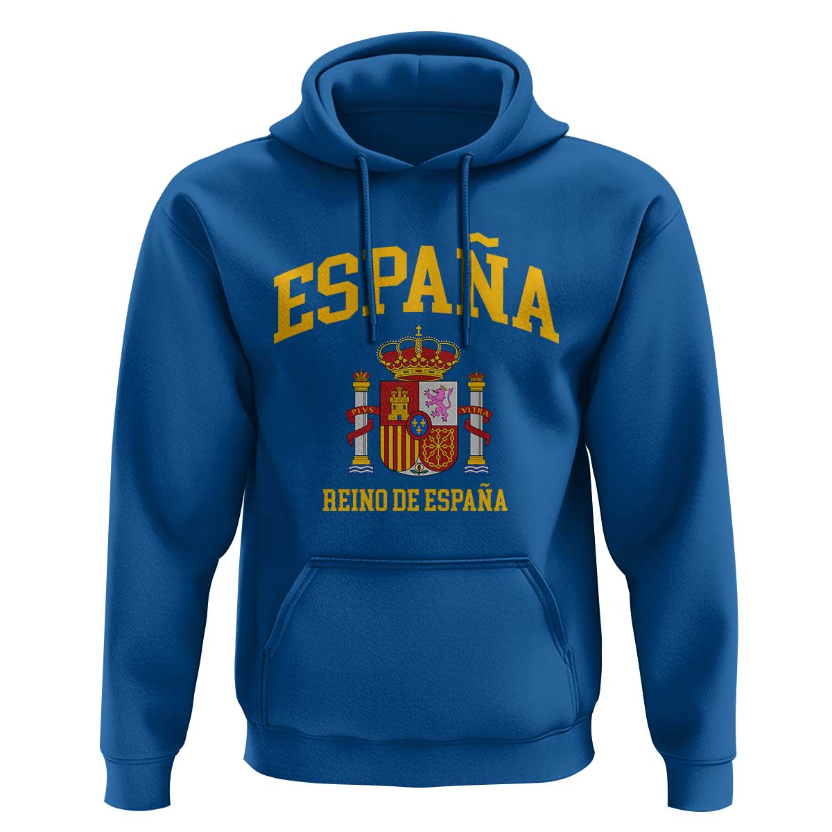 Spain Reino De Espana Hoodie Vintage Spanish Flag Coat of Arms