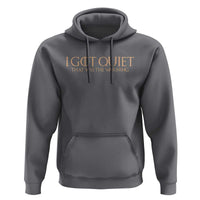 I Got Quiet That Was The Warning Hoodie Funny Sarcastic Mood