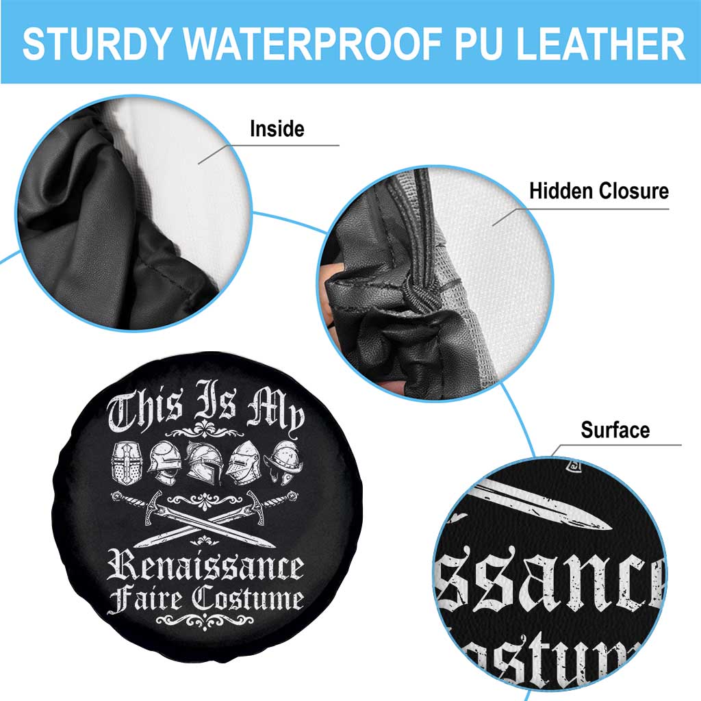 This Is My Renaissance Faire Costume Spare Tire Cover Funny Medieval History Lover Festival