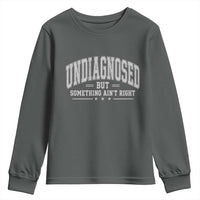 Undiagnosed But Something Ain't Right Youth Sweatshirt Funny Saying