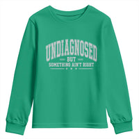 Undiagnosed But Something Ain't Right Youth Sweatshirt Funny Saying