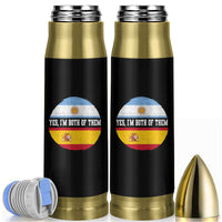 Spanish Argentinian Roots Bullet Tumbler Yes I'm Both Of Them Vintage Spain Argentina Half Flag