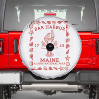Bar Harbor Maine Lobster Acadia National Park 1763 Spare Tire Cover